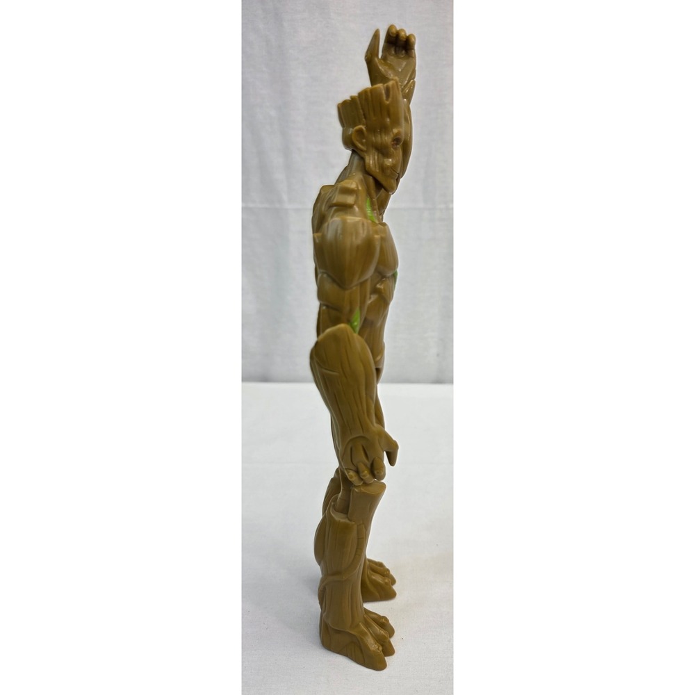 Marvel Guardians of the Galaxy Groot Action Figure Brown Poseable 12 Inch Toy - Picture 5 of 9